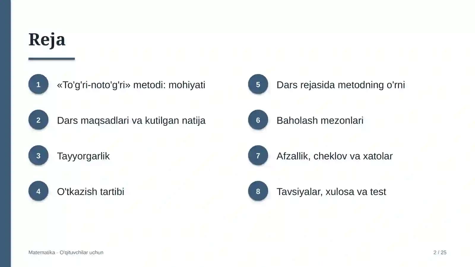 matematika darslarida to'g'ri noto'g'ri metodidan foydalanish 7488 2