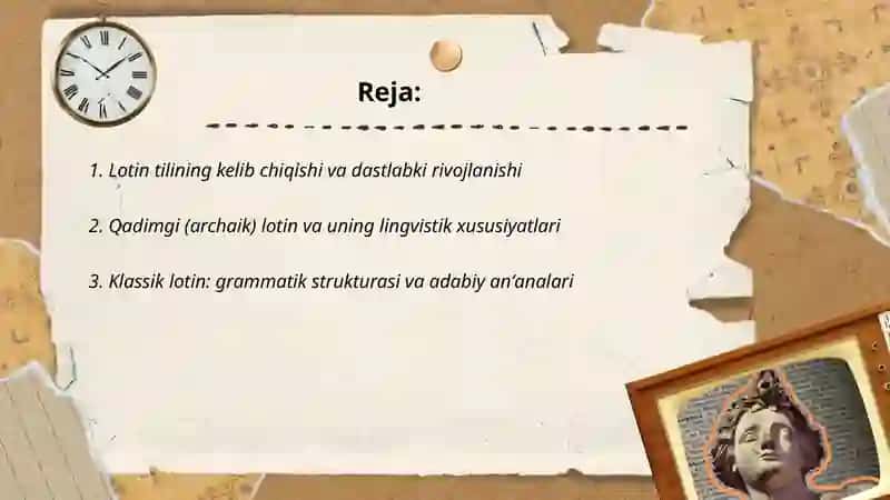 Lotin tili tarixi 2