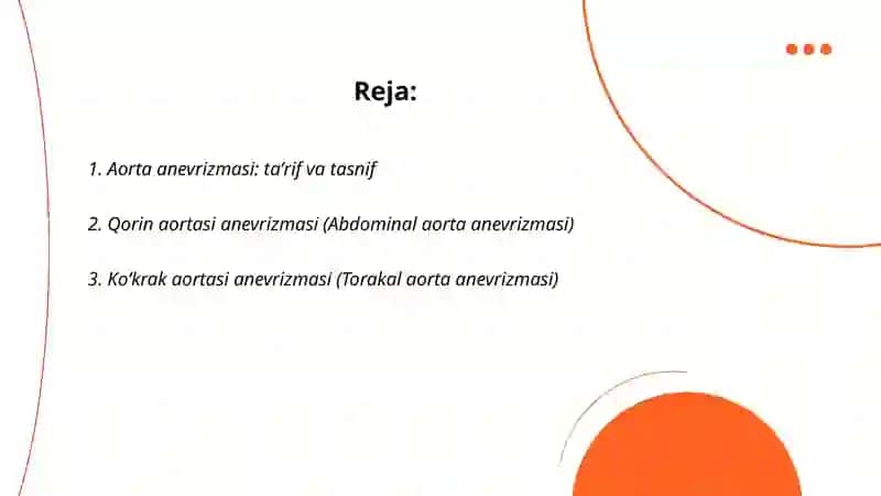Aorta anevrizmasi 2