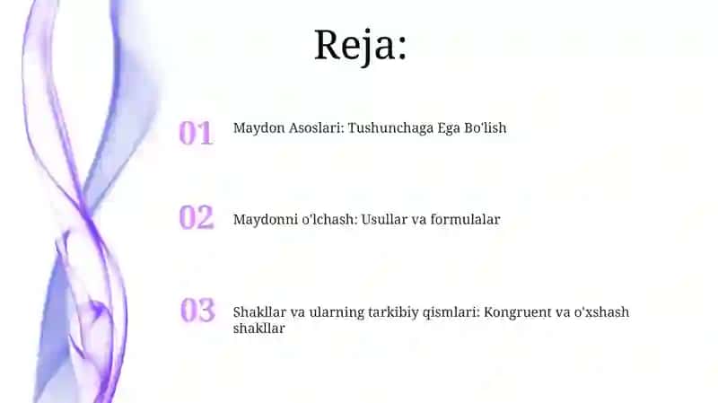Maydon Asoslari: Tushunchaga Ega Bo'lish 2