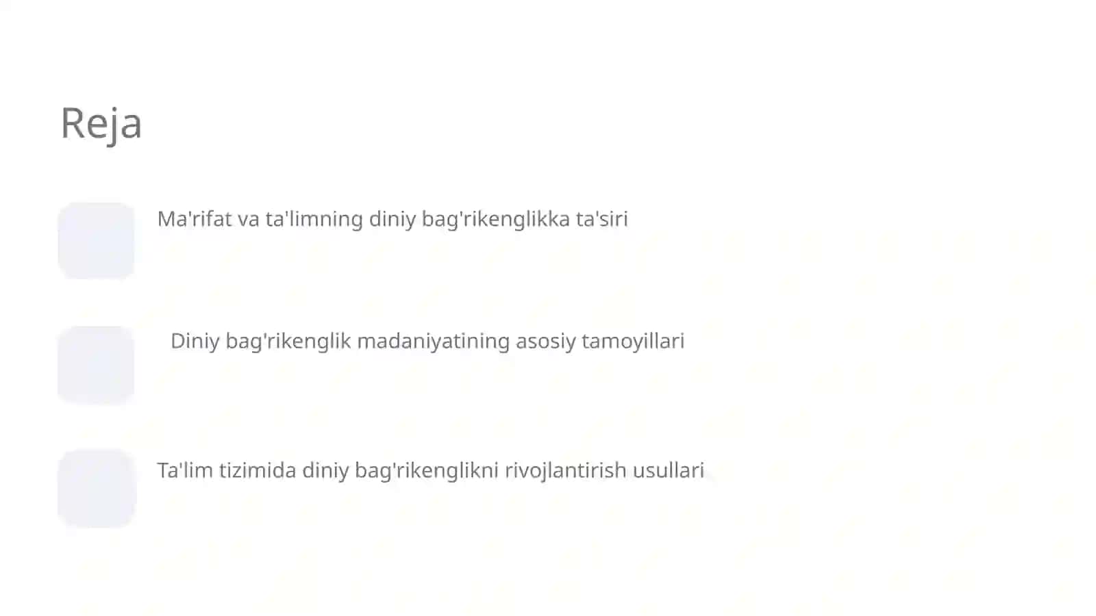 Ma'rifat va ta'lim - diniy bag'rikenglik madaniyatini shakllantirishning muhim omili 2