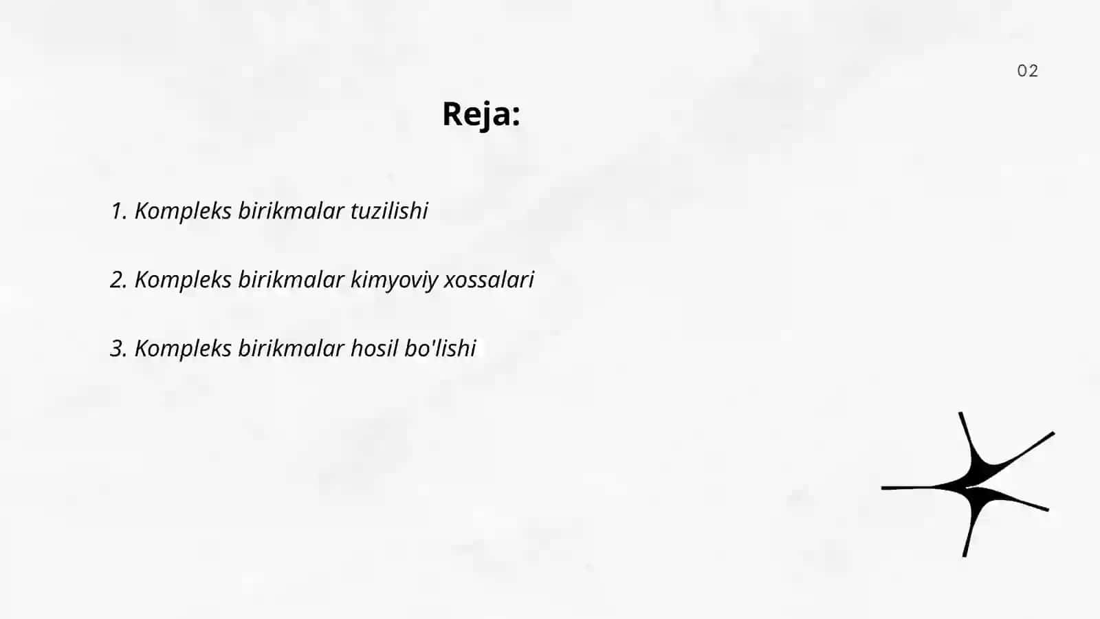 Kompleks birikmalarining barqarorligi 2