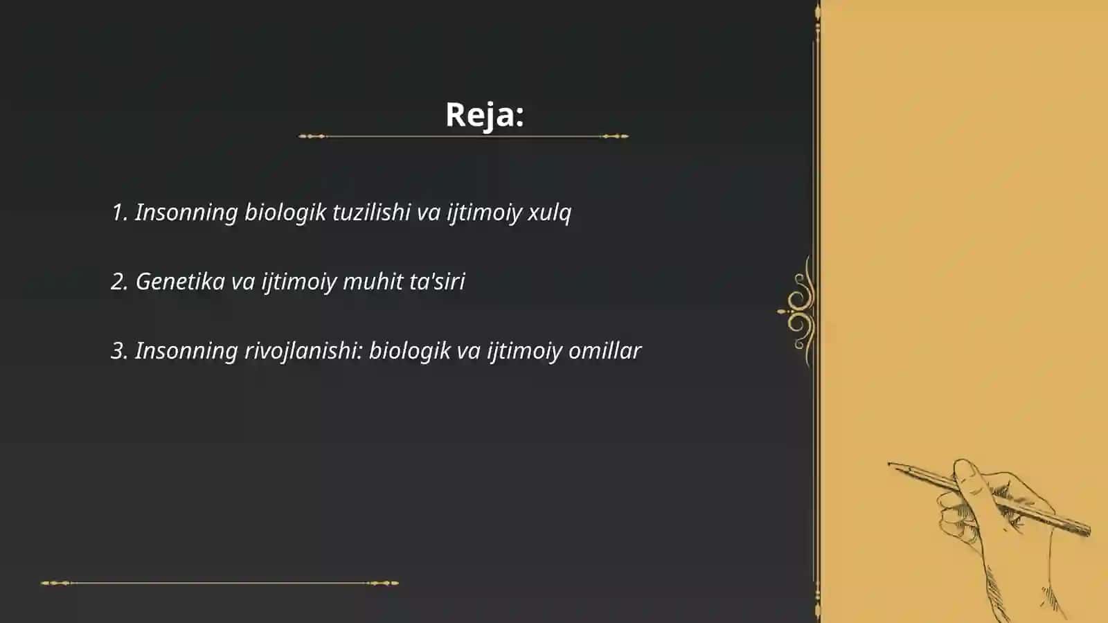 Inson tabiiy ijtimoiy fanlar obyekti sifatida 2