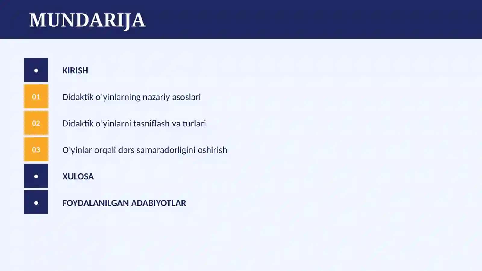 DIDAKTIK O`YINLAR 2