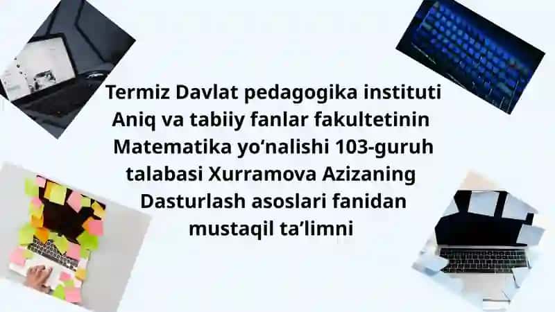 Fayllar bilan ishlash 2