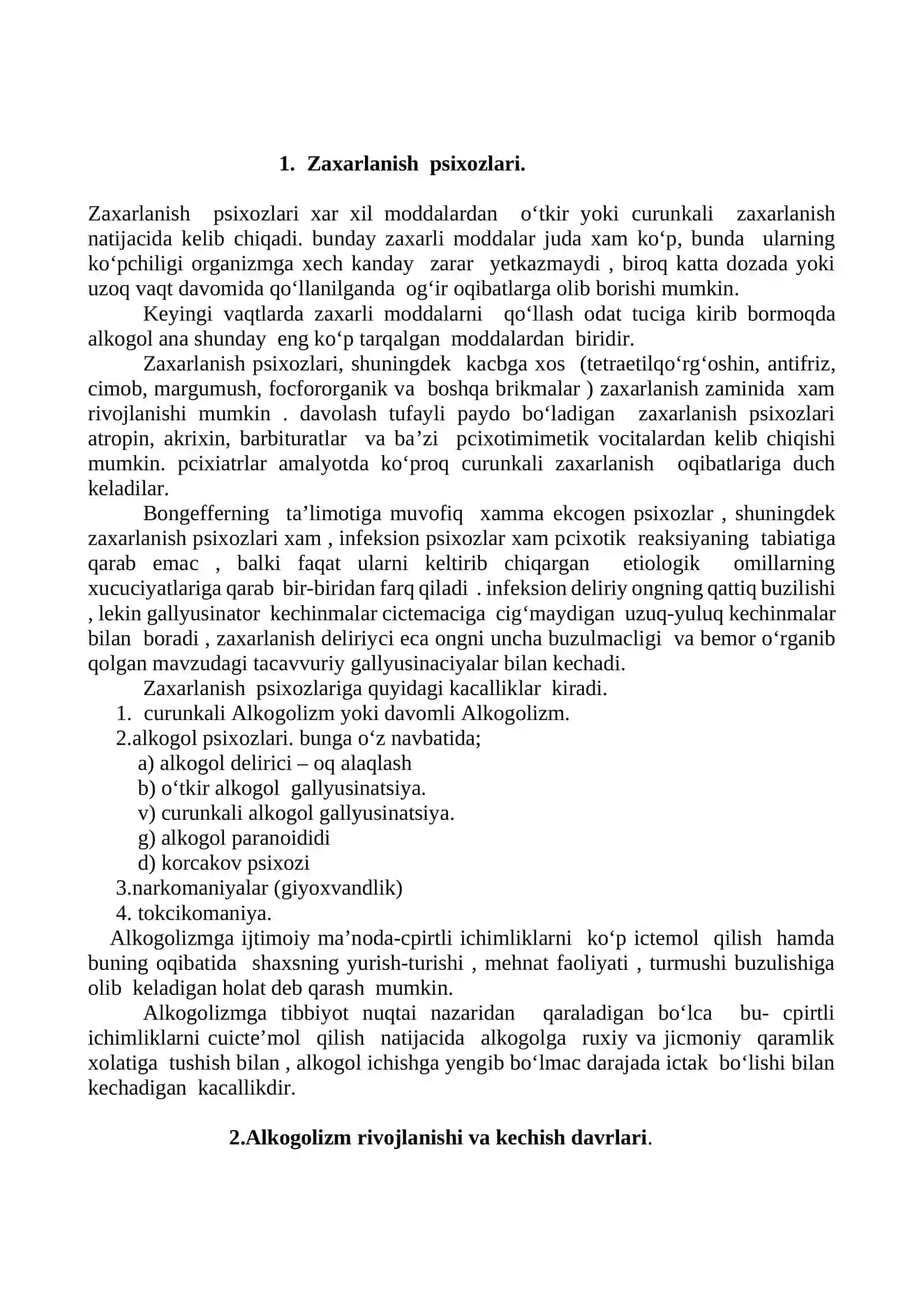 Ichkilikbozlik 2