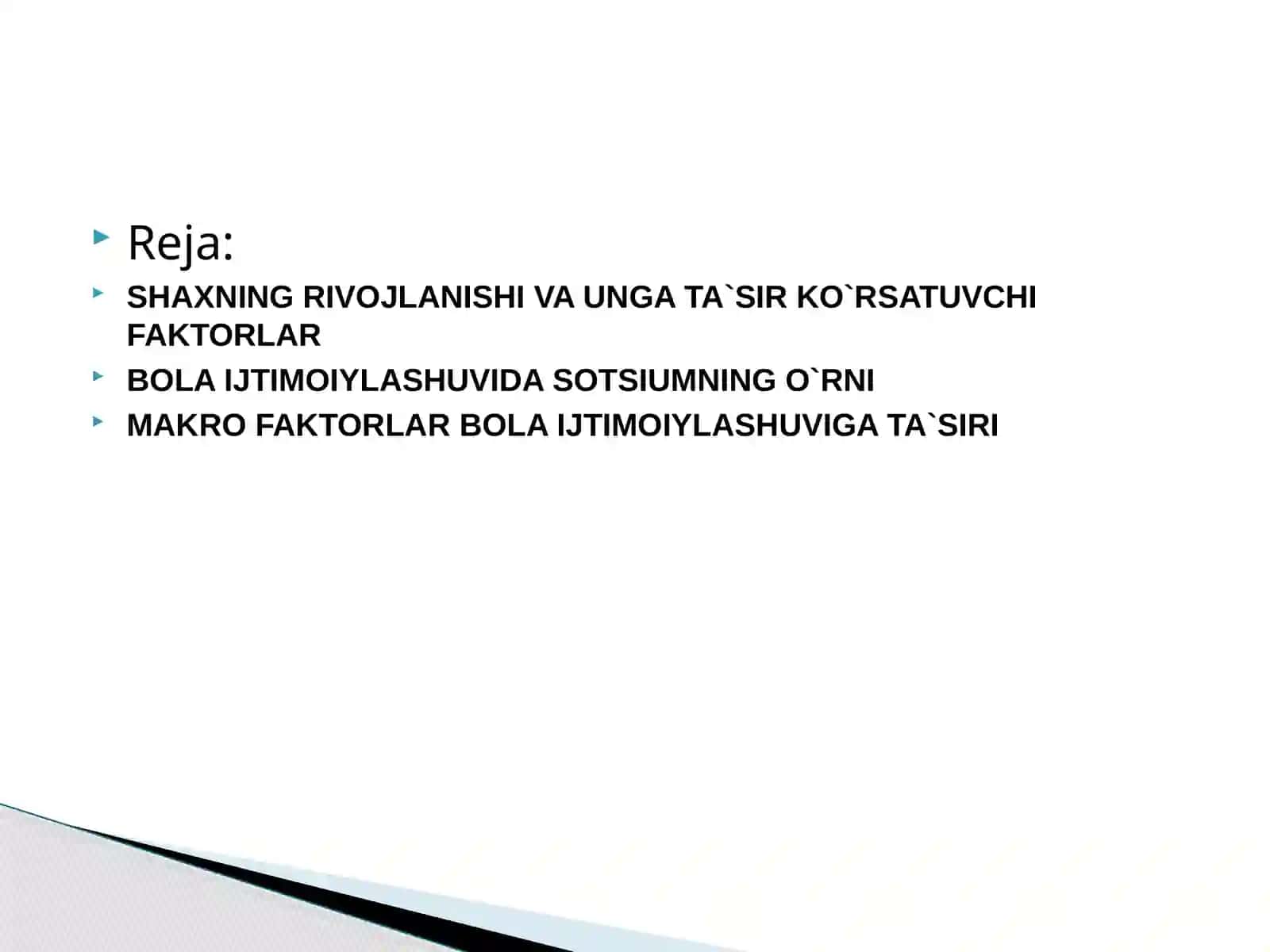 MAKTABGACHA TARBIYA YOSHIDAGI BOLALAR BILAN OLIB BORILADIGAN IJTIMOIY PEDAGOGIK FAOLIYAT 2