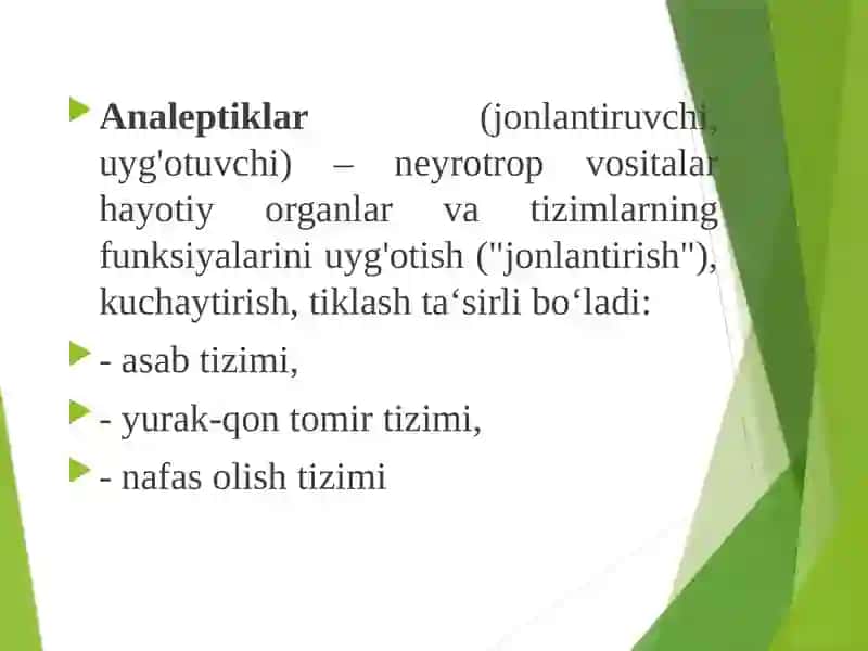 Analeptiklar 2