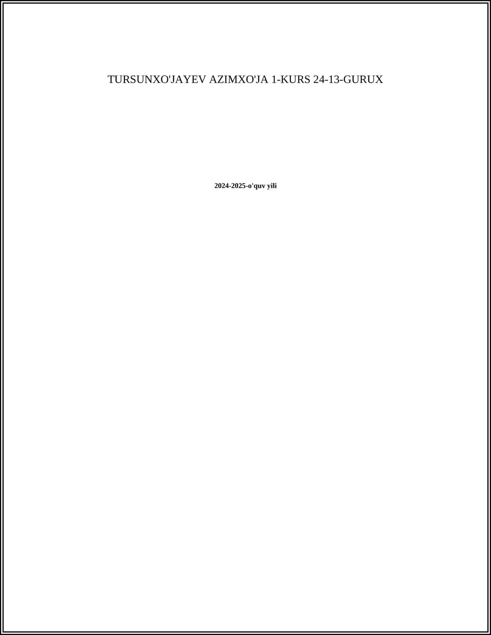 O'zbekiston Respublikasi ta'lim siyosatining asosiy tamoyillari 2