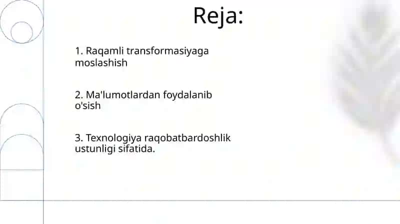 Biznesda muvaffaqiyatli boʻlish texnologiyasini bilish 2