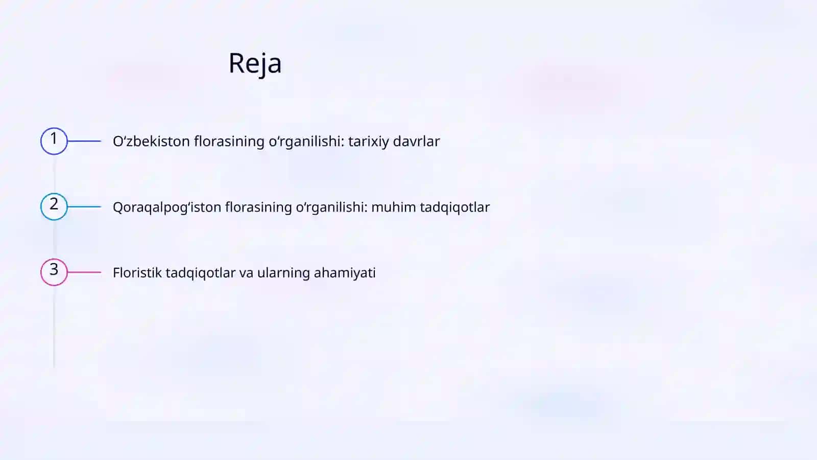 O‘zbekiston va Qoraqalpog‘iston florasining o‘rganilish tarixi 2