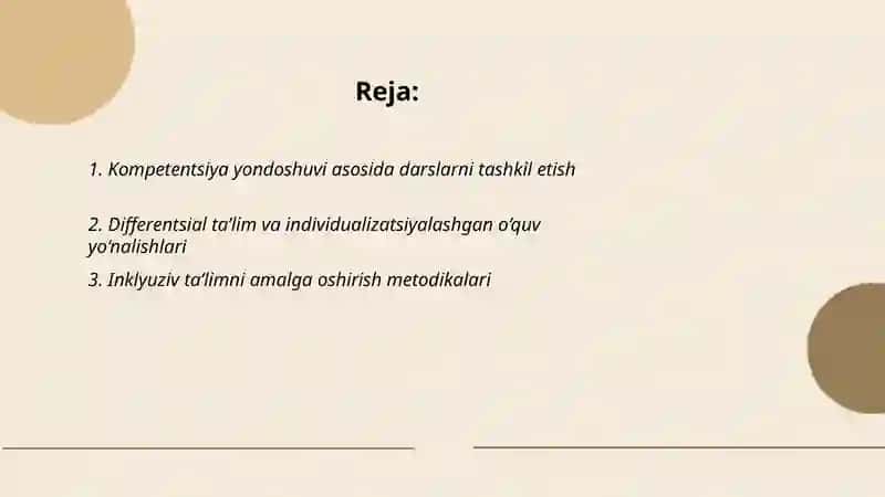 Umumiy o‘rta ta’lim maktablarida o‘qitish jarayonlarini tashkil etishga doir zamonaviy yondashuvlar 2