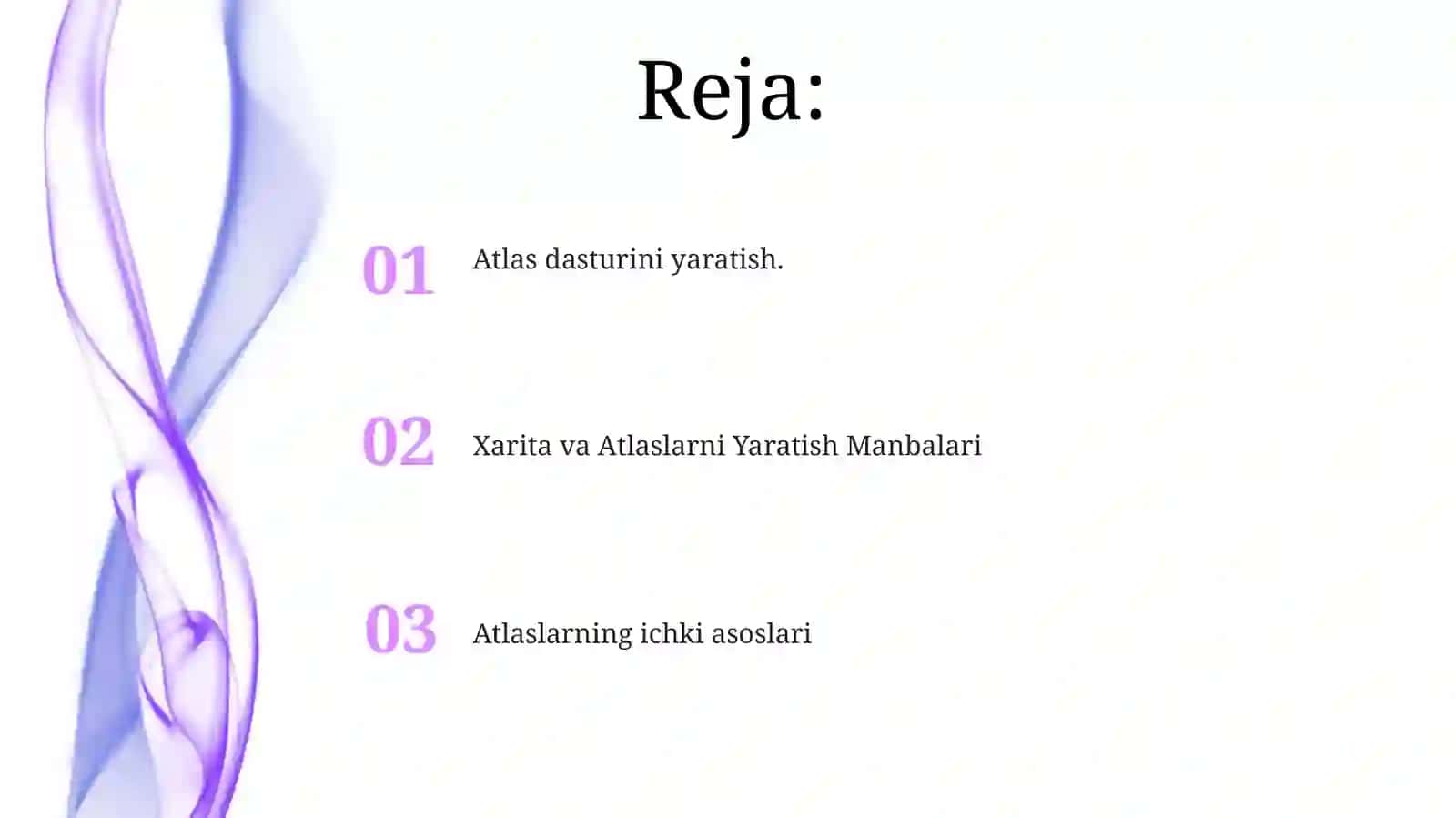 Atlas dasturini yaratish. Xarita va Atlaslarni Yaratish Manbalari 2