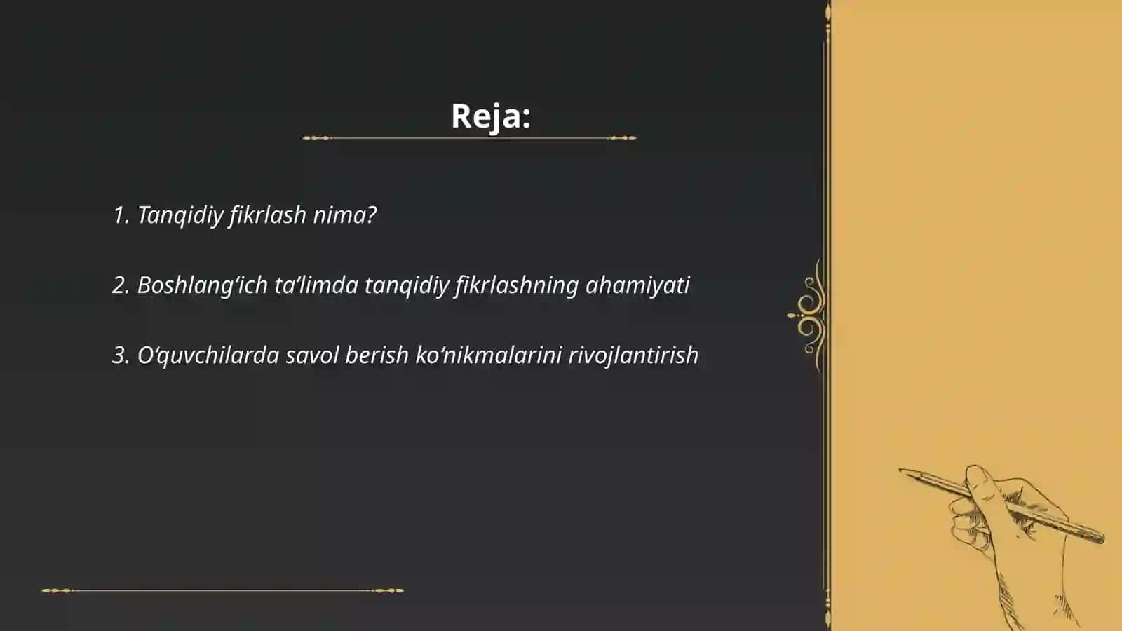 Boshlang‘ich sinf o‘quvchilarida tanqidiy fikrlash ko‘nikmalarini rivojlantirish shart-sharoitlari 2
