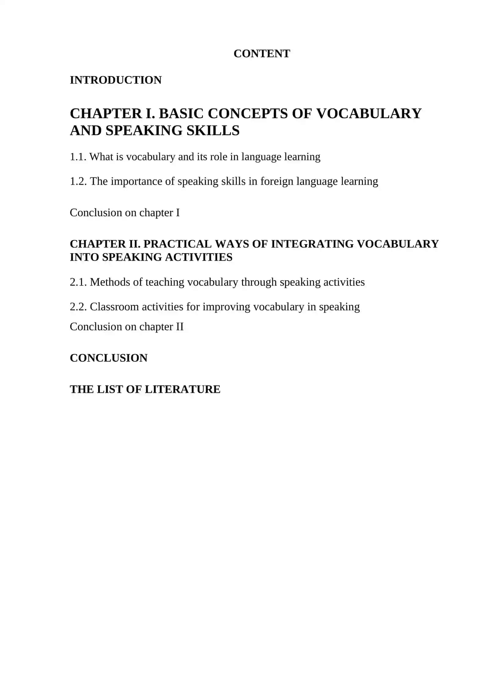 INTEGRATING VOCABULARY LEARING INTO SPEAKING ACTIVITIES 2