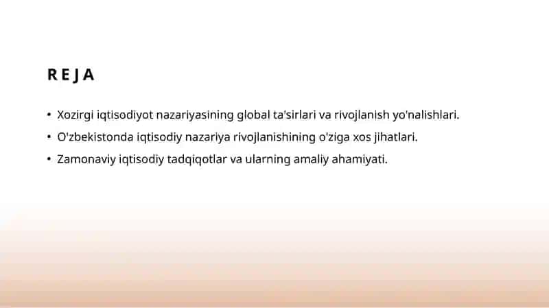 Iqtisodiy Nazariya 2