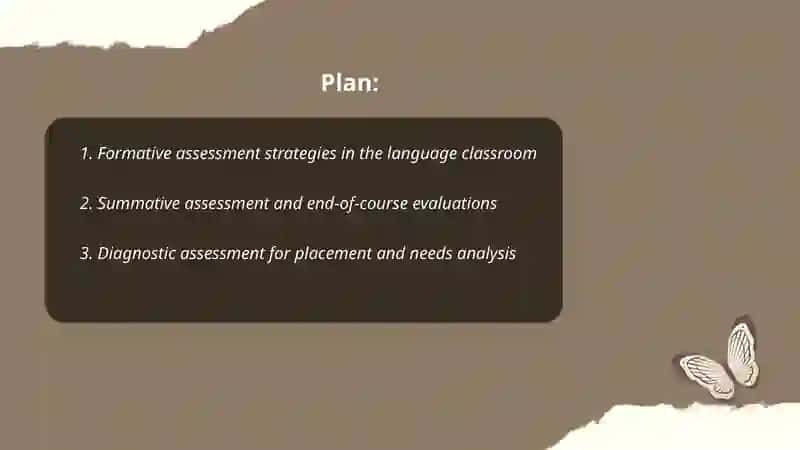 Types of assessment in language learning 2
