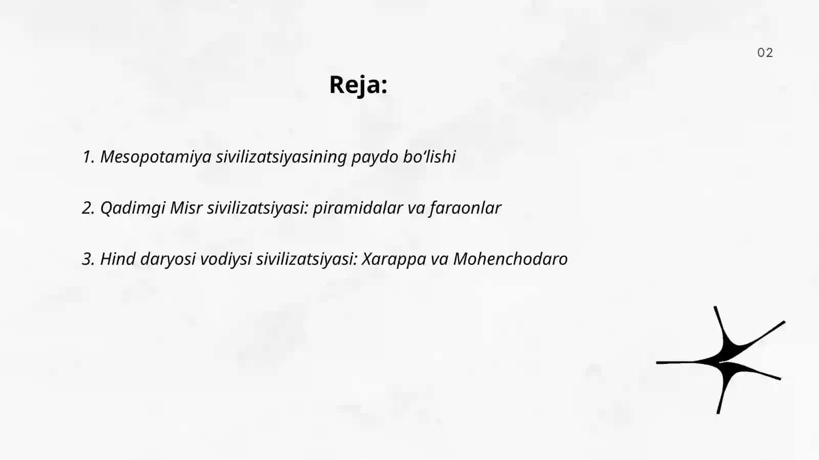 Ilk sivilizatsiya tarixi 2