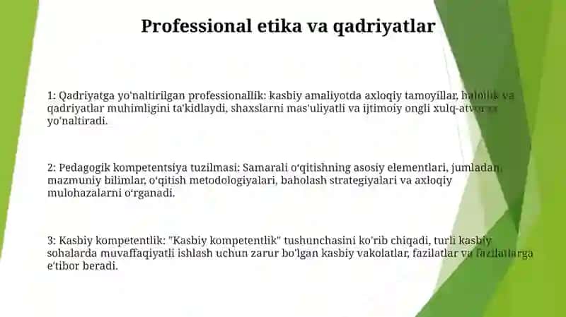 Pedagogning Kasbiy Kompetentligining Tuzilishi Va Mazmuni 2