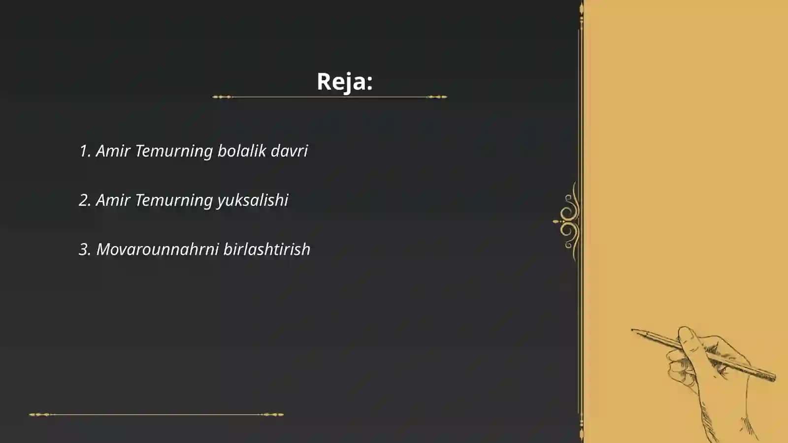 Amir Temur tarixi 2