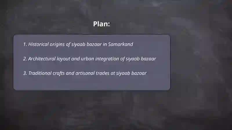 Cultural heritages of Samarkand about siyaab bazaar and xo'jâ dâniyar 2