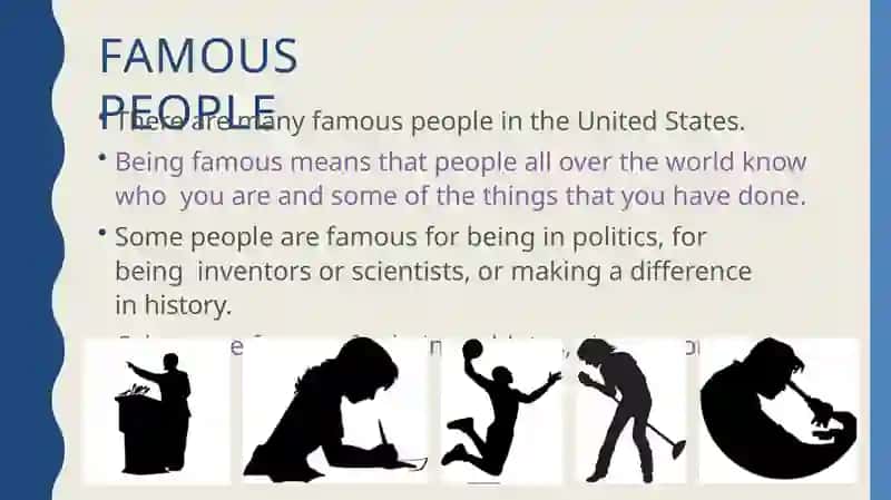 FAMOUSPEOPLEAND PROFESSIONS 2