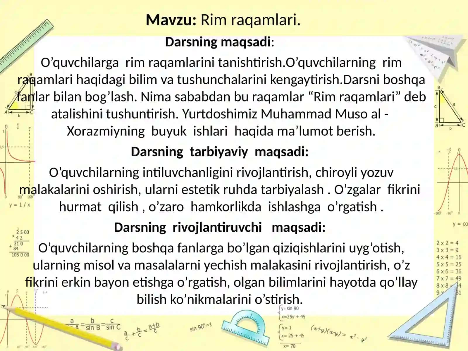 Mahorat Maktabi - O'rtatgich Sinf 2