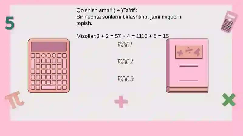 Matematika amallar 2