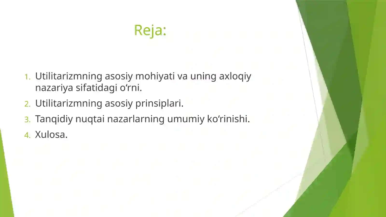 Utilitarizm tanqidi 2
