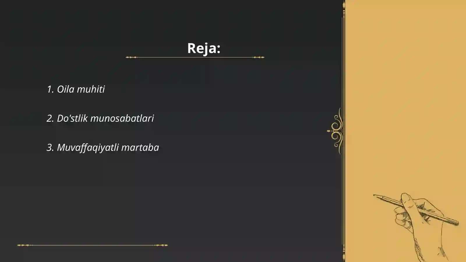 Oila muhiti 2