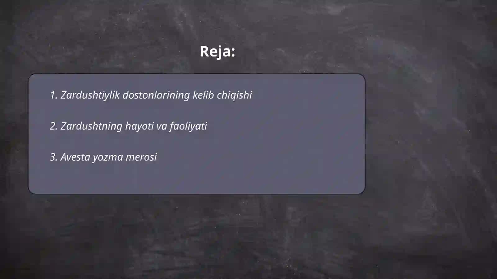 Zardushtiylik dinining vujudga kelishi 2