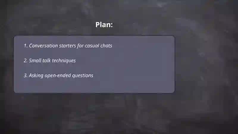 Time for a chat 2