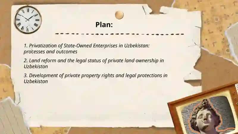 Economic Reforms and the Formation of Private Property 2