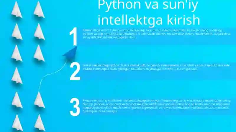 Python va sun'iy intellektga kirish 2