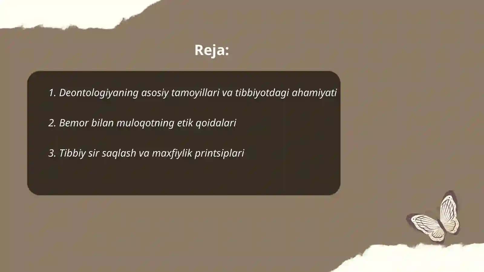 Deontalogiya( muluqot asoslari ) 2