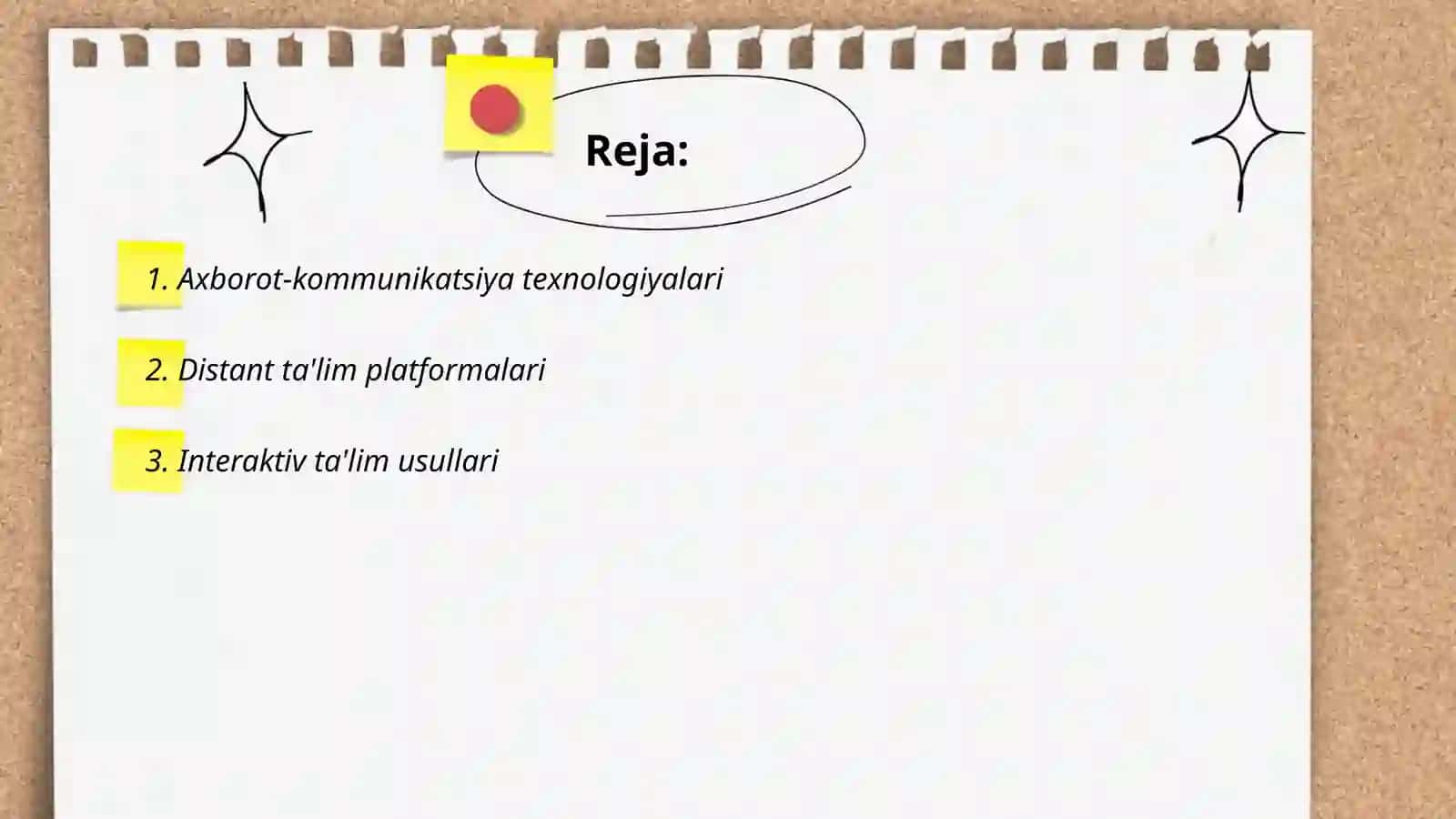 Axborot-kommunikatsiya texnologiyalari 2