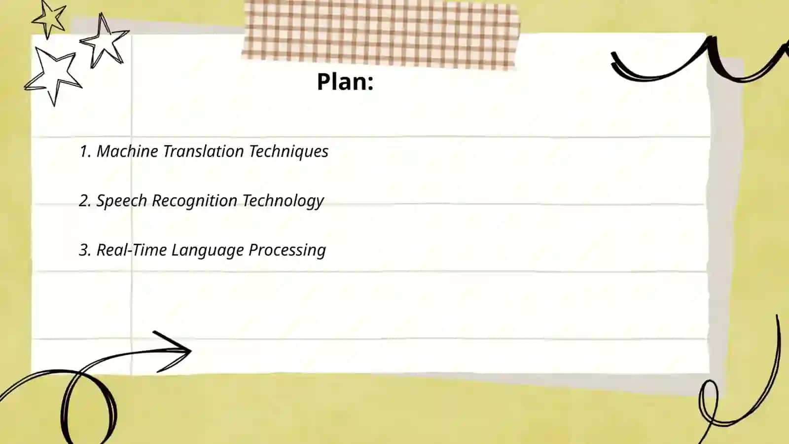 Machine Translation Techniques 2