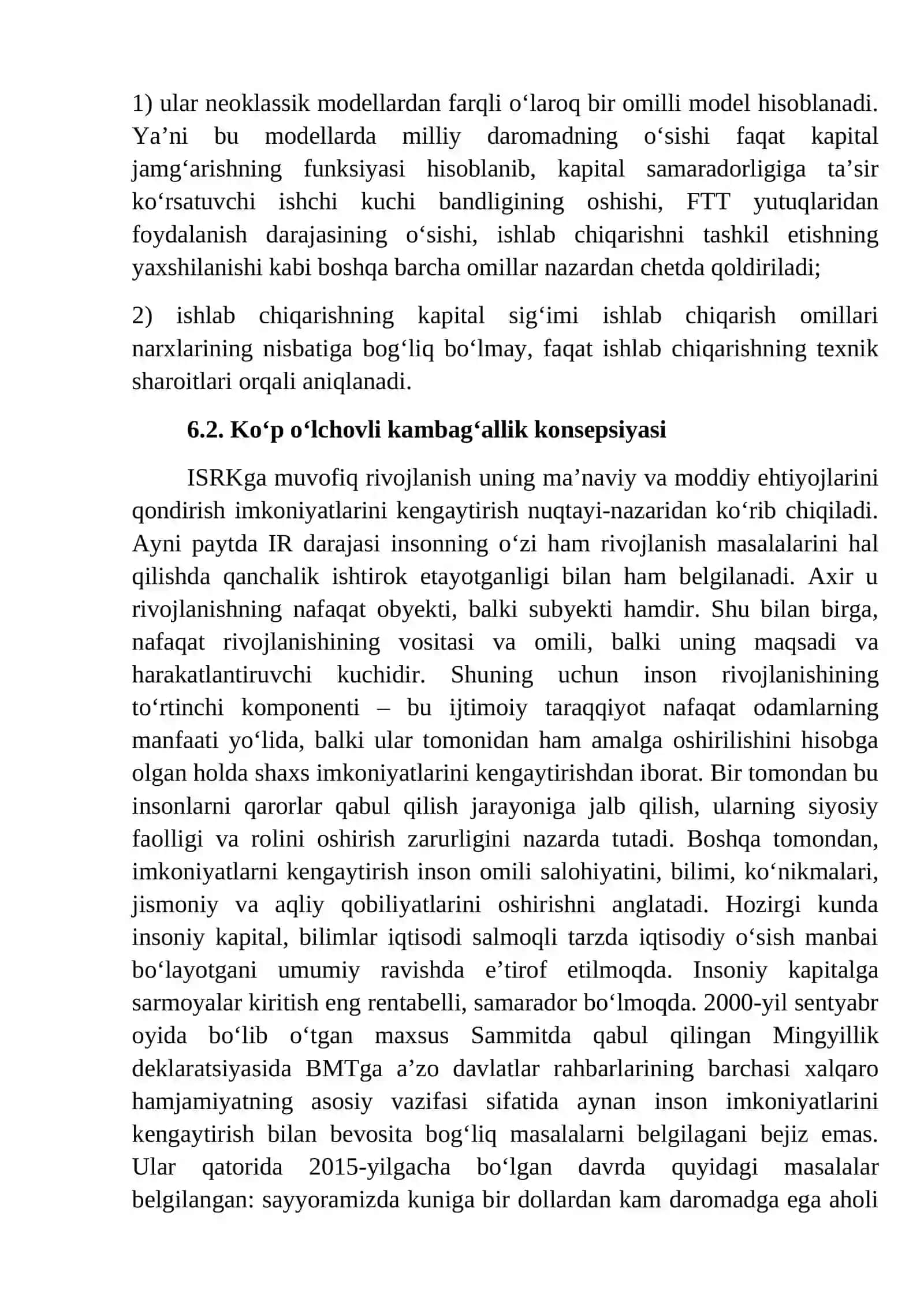 Innovatsion Rivojlanish, Jamiiyatni Iqtisodiy va Ijtimoiy Muvofiqlashtirish Muammosi 2