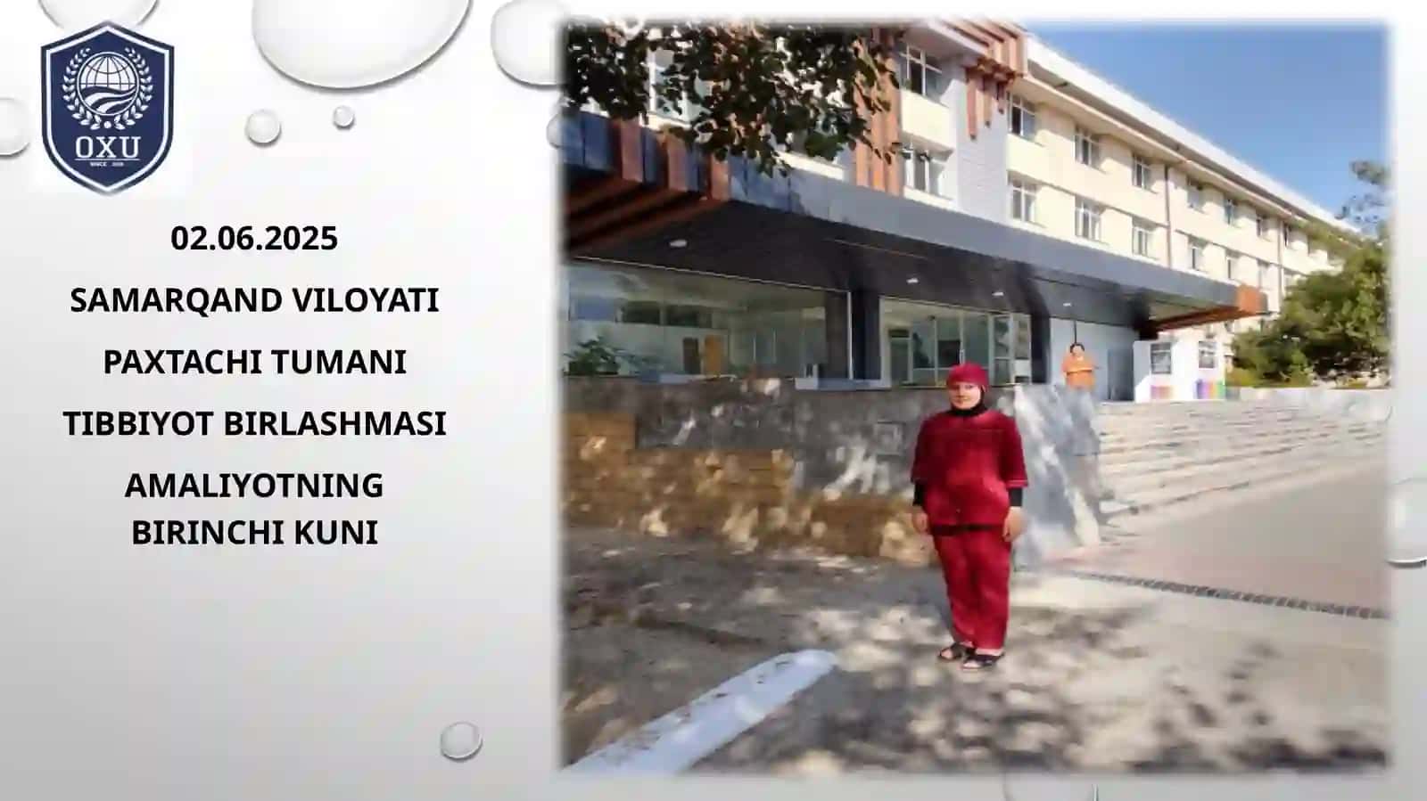 Osiyoxalqarouniversteti Davolashishiyo’nalishi 2