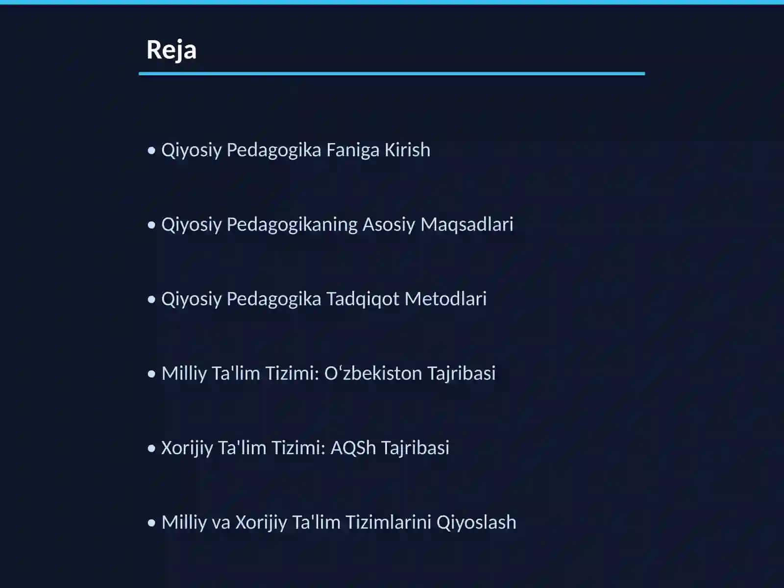 Qiyosiy Pedagogika Tadqiqotlari Metodlari va Tajribalarni Qiyoslash 2