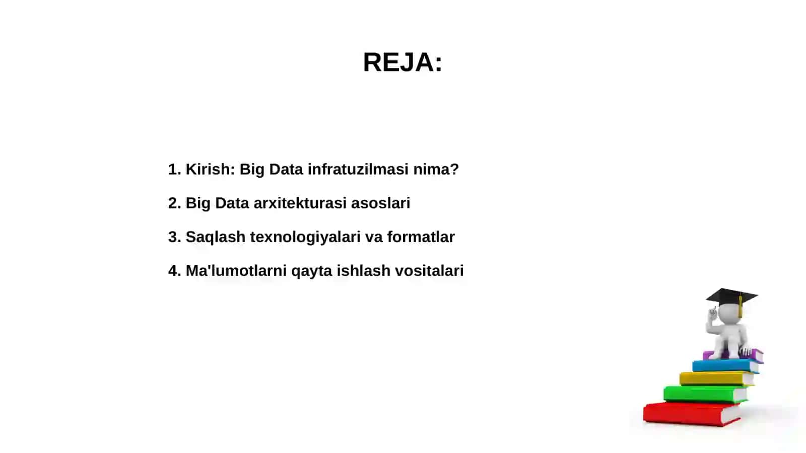 Big data infratuzilmasi: imkoniyatlar va muommolar 2