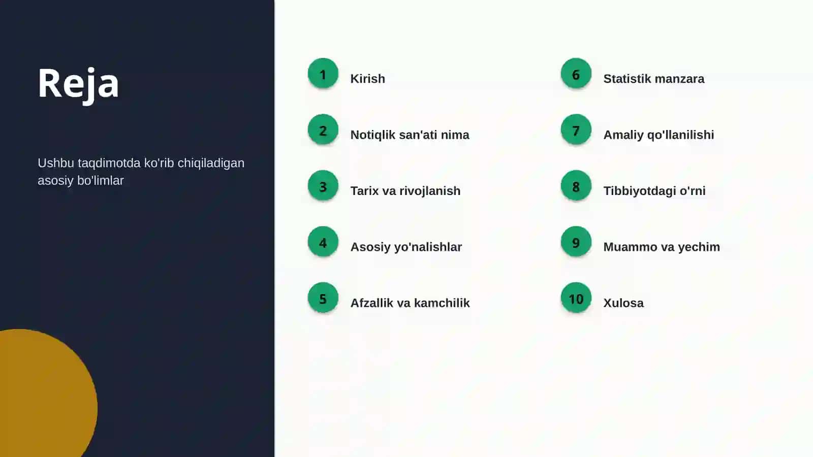Tibbiyotda 2