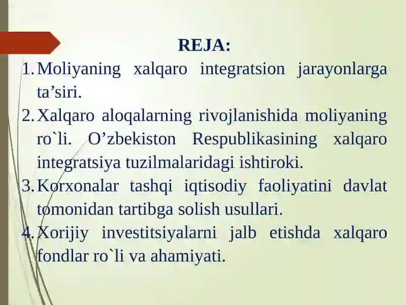 ХALQARO MOLIYA 2