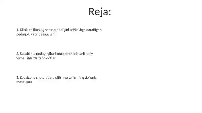 Kasalxona Pedagogikasi Muammolari 2