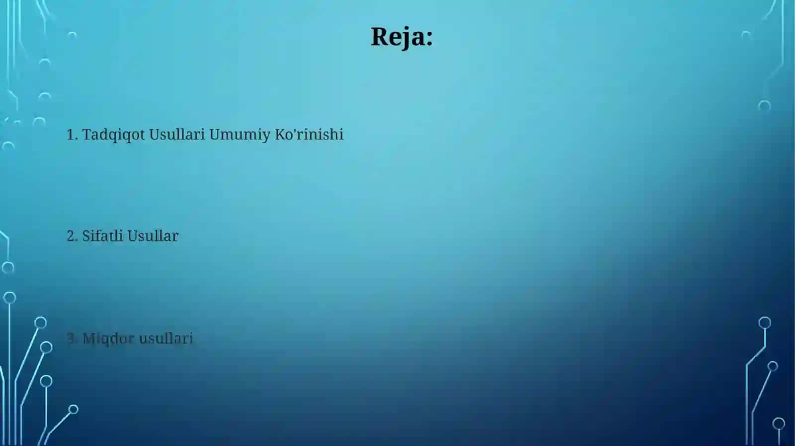 Umumiy psixologiya fanining tadqiqot metodlari 2