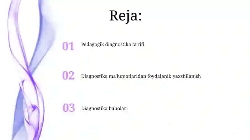 Pedagogik diagnostika 2