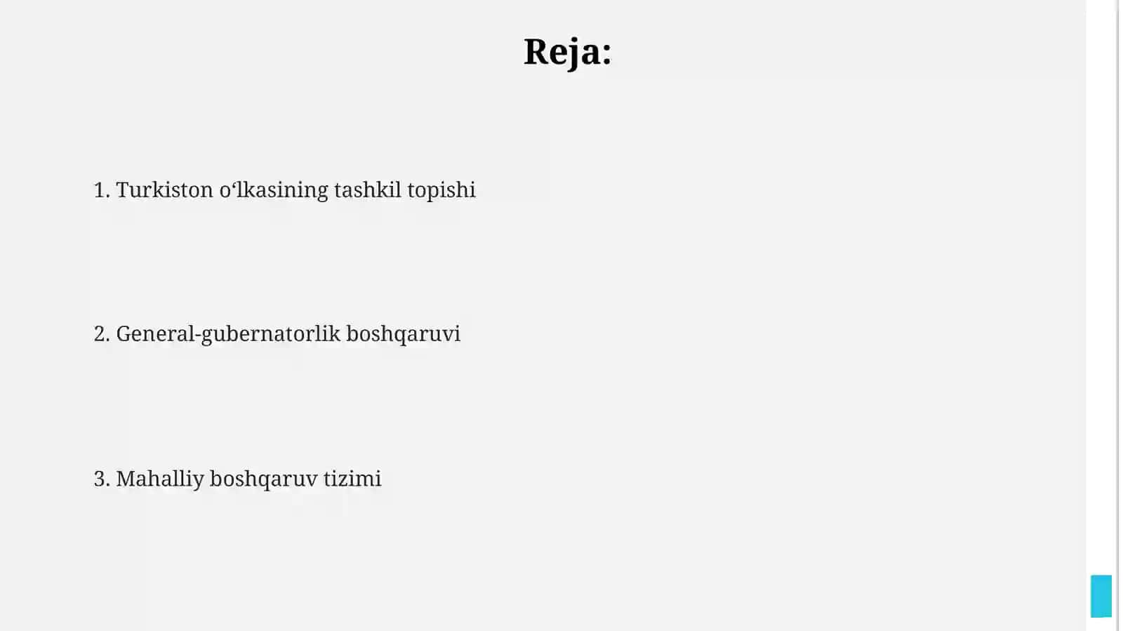 Turkiston oʻlkasida siyosiy-maʼmuriyboshqaruvtizimi 2