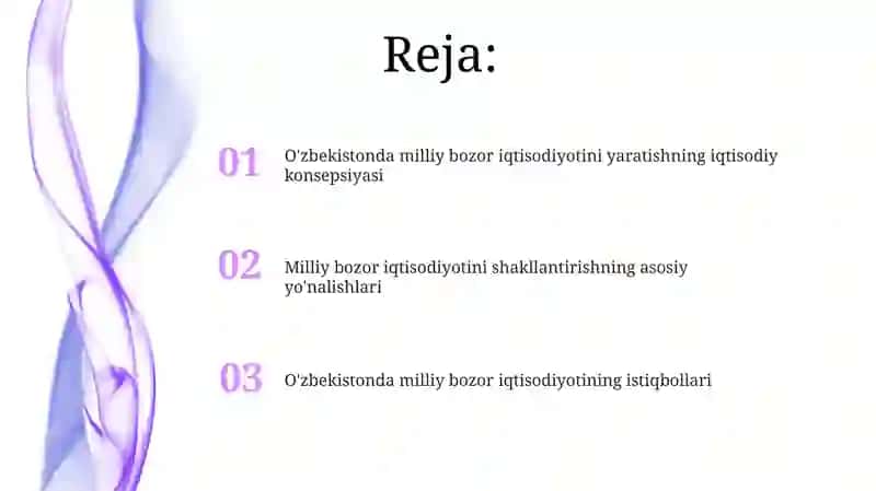 O'zbekistonda milliy bozor iqtisodiyotini yaratishning iqtisodiy konsepsiyasi 2