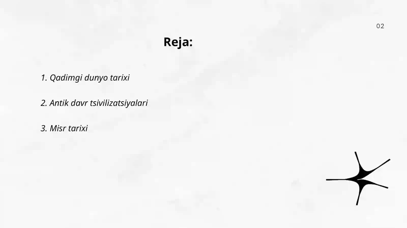 Qadimgi dunyo tarixi 2