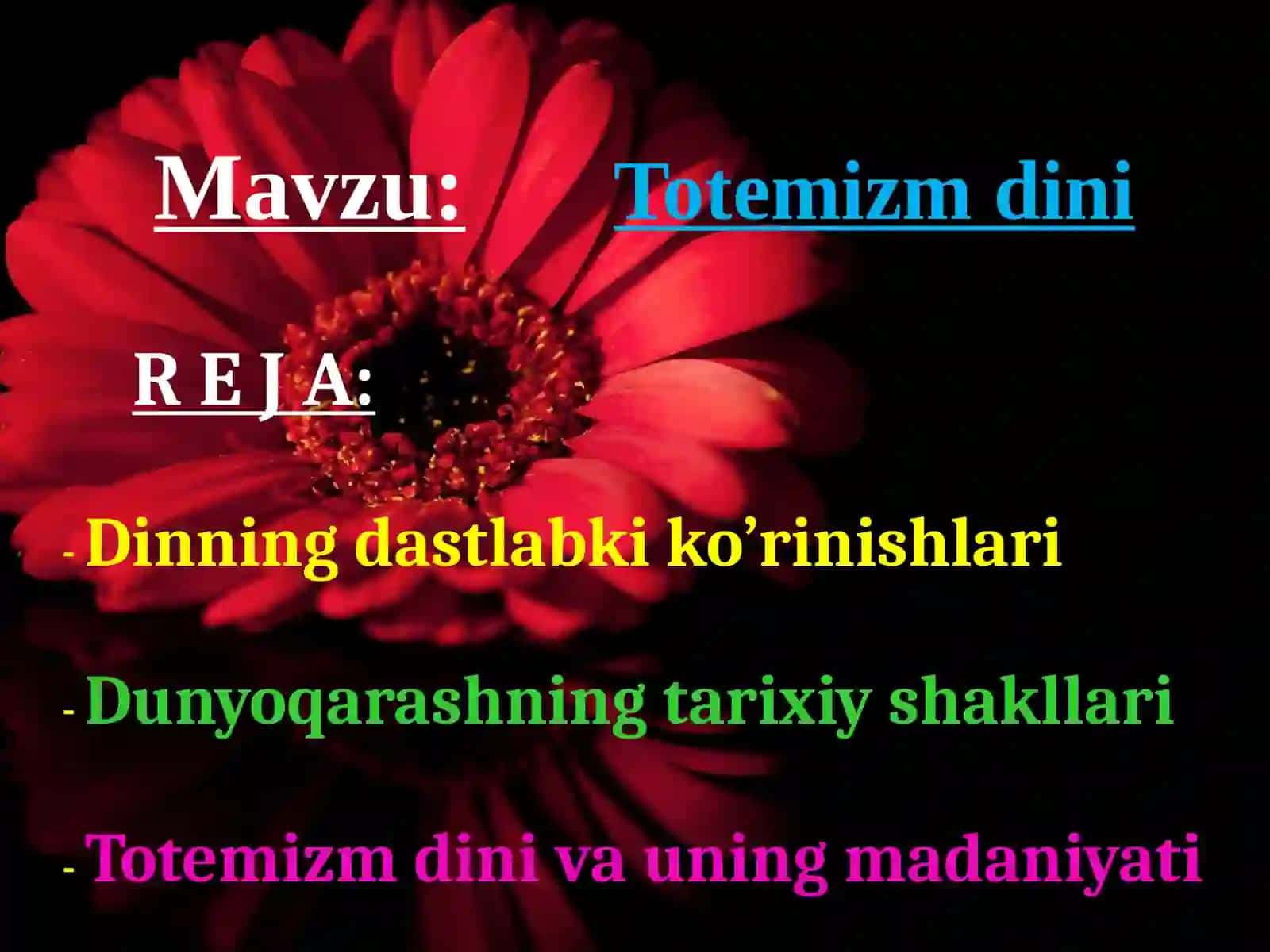 Totemizmdini 2